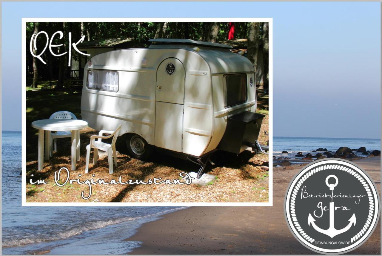 Ddr Wohnwagen Qek Direkt Am Strand Дранске Екстер'єр фото
